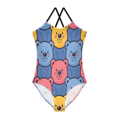 Bears Girls One-Piece Swimsuit Beach Bathing Suit