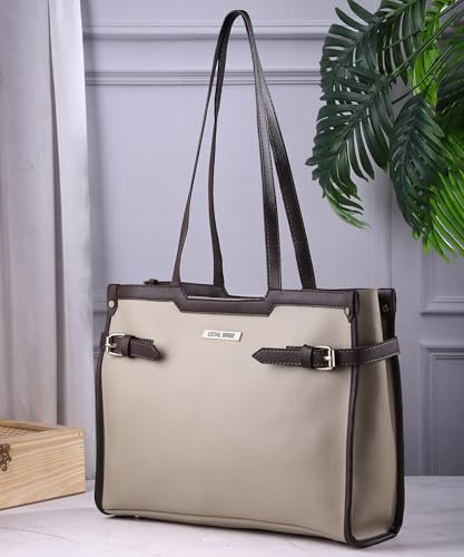 Image of LEGAL BRIBE Stylish Buckle Tote Bag