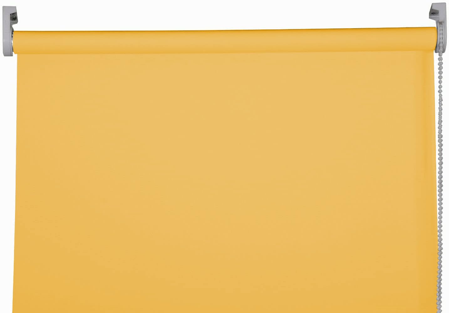 Apex Furnishings Ochre Blackout roller blinds for windows, Thermal Insulated UV Protection Child Safety Trimmable Easy Fit Home office Window Blinds W 210cm x L 210cm — image 1