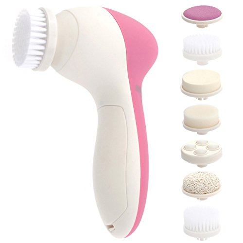 Pixnor Brosse de nettoyage 7 en 1 pour le visage et le visage