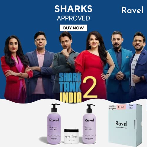 Image of Ravel Customized Hair Fall Control & Strengthen Regimen for Normal Scalp & Curly Hair, Customized for Dry /Normal /Oily Hair, 3 Products kit for Hair fall - Shampoo + Conditioner + Scalp Mask, Pack of 3