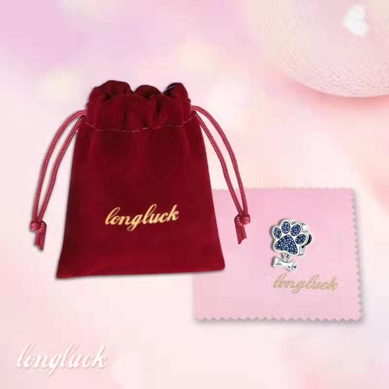 Miniatura 7 de Dijes de plata de ley 925 para pulseras, collares, colgante con circonitas cúbicas 5A dije charm para mujeres joyería DIY