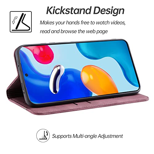 XINYEXIN Cover Pelle per Xiaomi Redmi Note 11S /