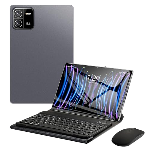 Tablet 3 em 1, Android 13 de 10,1 polegadas, com teclado/case/mou...