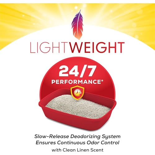 Image of Purina Tidy Cats Light Weight, Low Dust, Clumping Cat Litter, Lightweight 24 /7 Performance Multi Cat Litter - 17 lb. Box