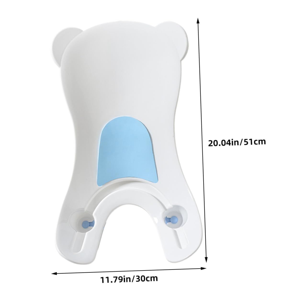 Bañera Ergonómica para Recién Nacido Cuenco Portátil de Seguro para Baño Lavado de Cara y Manos Cojín Cómodo para Bebés Diseño y Fácil de Transportar