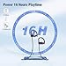Boean Bluetooth Headphones, Wireless Headphones with 16 Hours Playtime Bluetooth 5.3 Wireless Earbuds HD Deep Bass Stereo Sound Isolation IPX7 Waterproof Earphones for Workout Running Sports