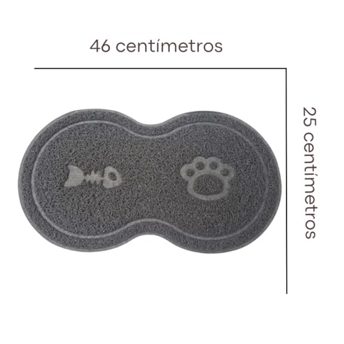 Tapete Pet em PVC, Jogo Americano, Tapete Pet para Comedouro e Bebedouro, Caixa de Areia, Gatos e Ca
