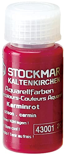 STOCKMAR Watercolor Paint: Carmine Red, 20ml