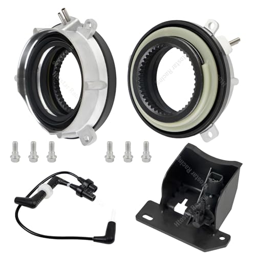 Htostar Racing 4-Wheel Drive 4WD Locking Hub Actuator Vacuum Solenoid Vacuum Line Compatible with Ford F150 Expedition Lincoln Mark LT Navigator 2003-2015 Replace 7L1Z3C247A 6L349H465BA 4L3Z3A788AA