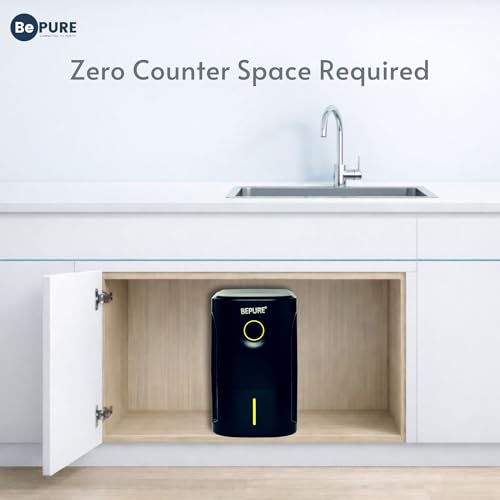 Image of Bepure UTS Black ISI Mark Under Sink Water Purifier 10L with RO+UV+UF+TDS+Copper Alkaline | Inbuilt Storage Tank for Space Saving | Under Counter Water Purifier | Works Upto 3000 TDS