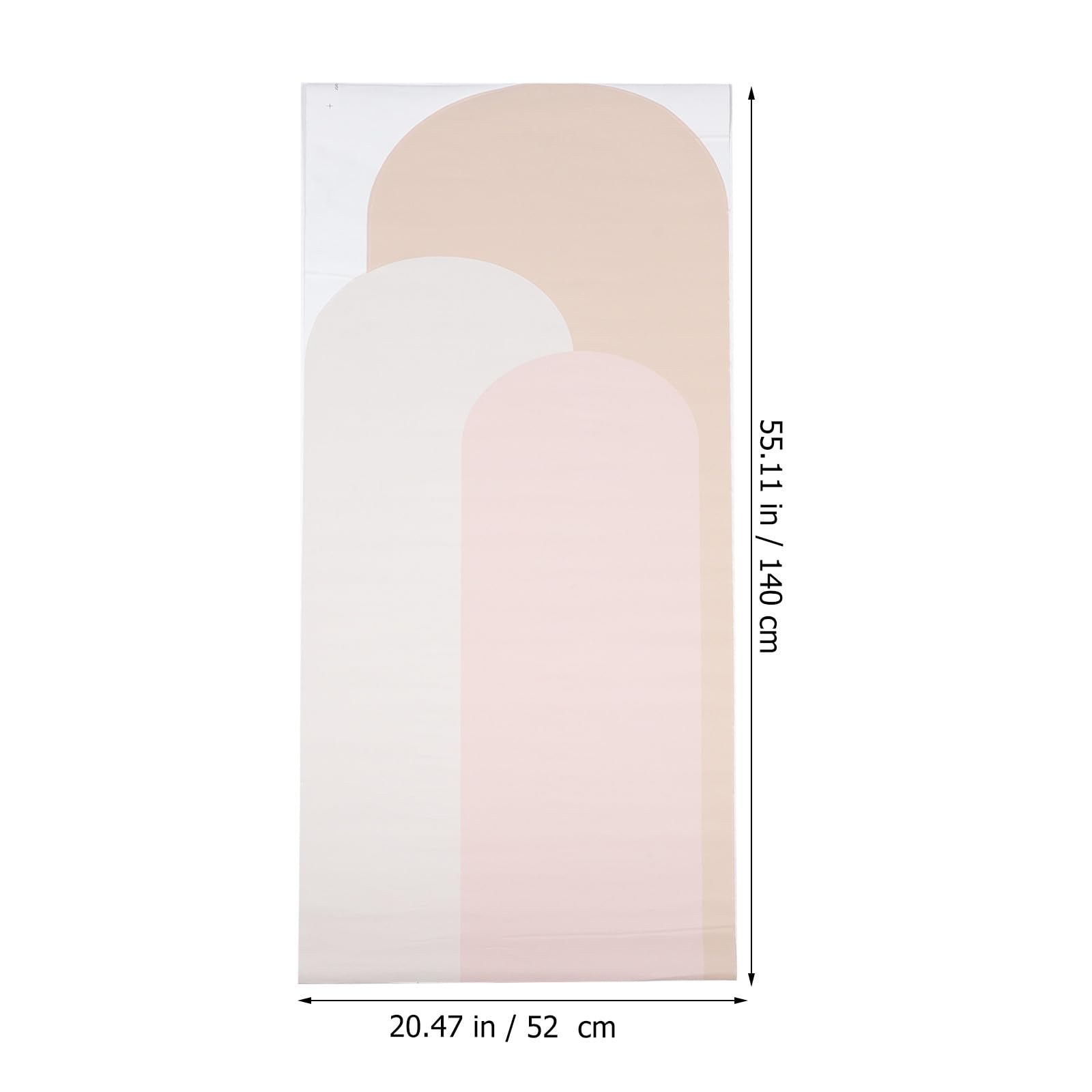 Calcomanías de Pared Bohemias Diseño Geométrico 2 Piezas Vinilos Decorativos para Salas y Dormitorios Instalación Rápida Daños