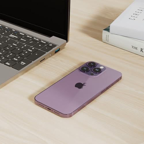 Image of Apple iPhone 14 Pro, 1TB, Deep Purple for AT&T (Renewed)