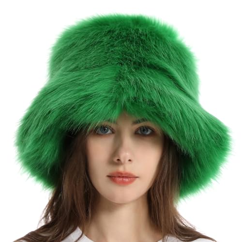Chapeau bob chaud en fausse fourrure pour vos balades d'hiver urbaines