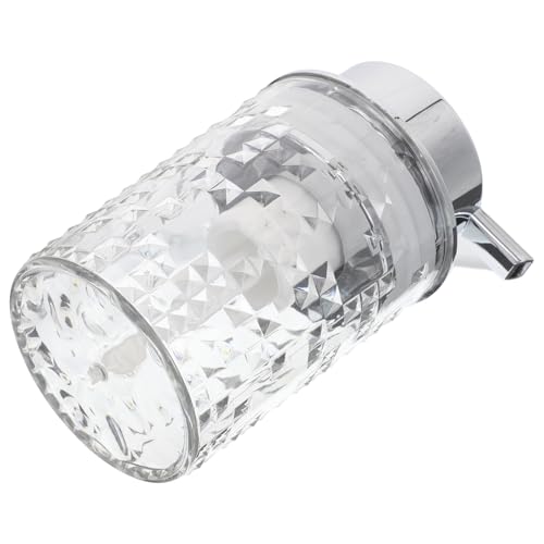 HAMPPLIES Distributeur de Savon Mousse Transparent Rechargeable pour Visage et Mains Bouteille Pressable Ergonomique Multiusage pour Salle de Bain et Cuisine