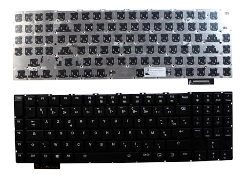 Clavier français rétro-éclairé noir pour ordinateur portable Lenovo PK130ZN1A17 Keyboards4Laptops