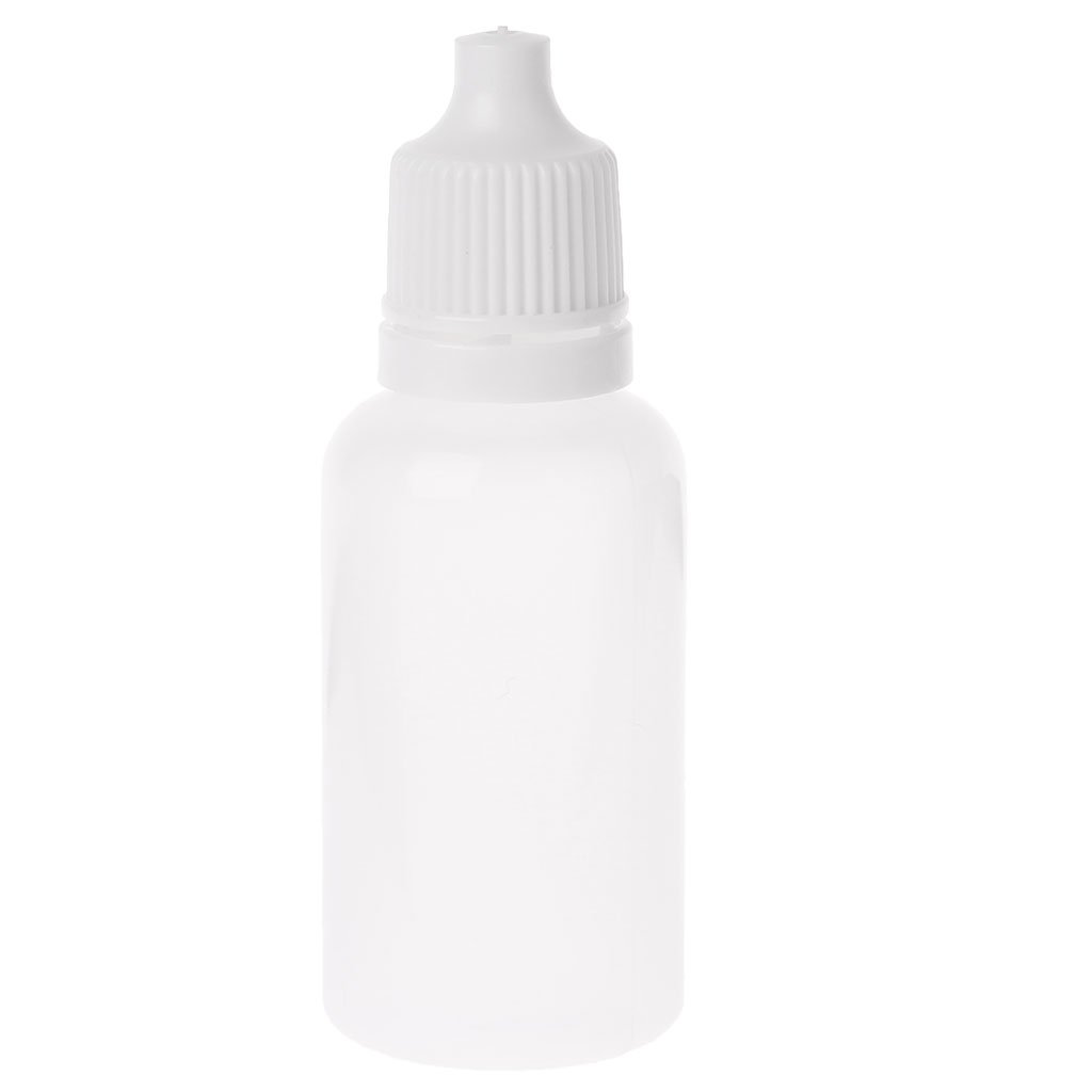 Simplelife Empty Plastic Squeezable Dropper Bottles Eye Liquid Dropper Container 20ml