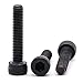 100 Pcs M3-0.5 x 8mm Socket Head Cap Screws, 12.9 Grade Alloy Steel, Black Oxide Finish, DIN 912, Full Thread, Hex Drive Socket Cap Bolts for Automotive, CNC, Industrial