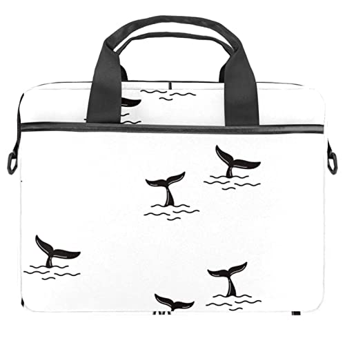 Funda maletín para evitar golpes en portátiles de 14 pulgadas bolsa Whale Tail