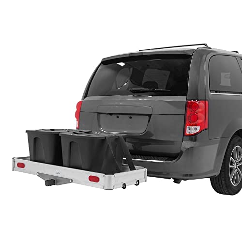 Elevate Outdoor Folding Aluminum Tray Premium Cargo Carrier - 50" #TOP2