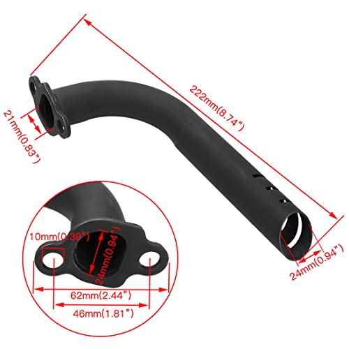 Fvrito PQG025-160 Upgrade Header Exhaust Pipe Kit thumb #3