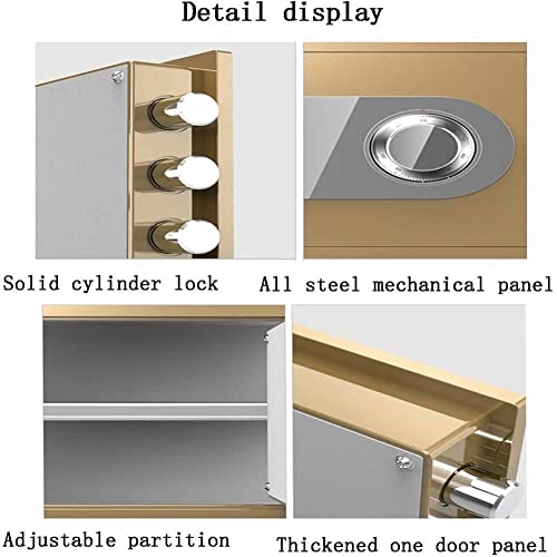 Coffre-fort de bureau et maison pour protéger espèces et documents - 4