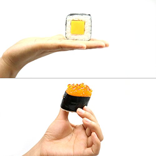 Nice Purchase Artificial Sushi Sample Fake Food Simulation Realistic Lifelike Nigiri Onigiri Dessert For Decoration Display Props Model Rice Roll #TOP2