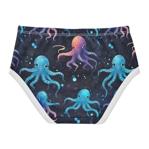 J JOYSAY Colourful Cartoon Octopus Girls' Underwear Cotton Briefs Underwear2