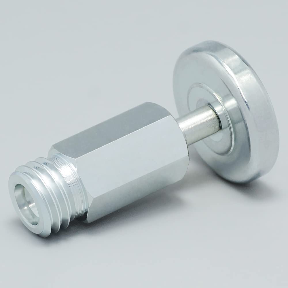 AUZHU Metric Steel Indexing Plunger - M12 X 1.75mm Thread, Galvanized, With Spring & L-Handle - Positioning Dowel For Machinery