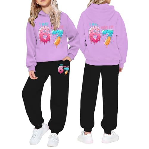 Ensemble Sport Enfant - Ensemble de survêtement Enfant garçon Fille Sweat-Shirt Manches Longues Pull Chaud Haut Pantalon Confortable