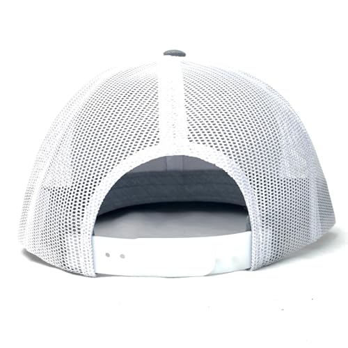 Image of Yee Yee Apparel Men's Trucker Hat | Men's Trucker Hat with Adjustable Snapback, Men's Snap Cap with Apparel Patch or Embroidery, Pre-Curved Brim