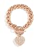 GUESS Factory Women's Rhinestone Heart Bracelet