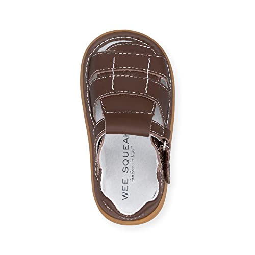Image of Wee Squeak Toddler Squeaky Sandals with Removable Squeaker in Fun Styles & Colors for Boys and Girls
