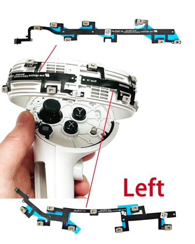 Image of Hupaivrmrar Left Locating Ring Flex Cable For Meta Oculus Quest 2 VR Handle Controller cable Repair Replacement Part Accessory Number 330-00914-03 LH