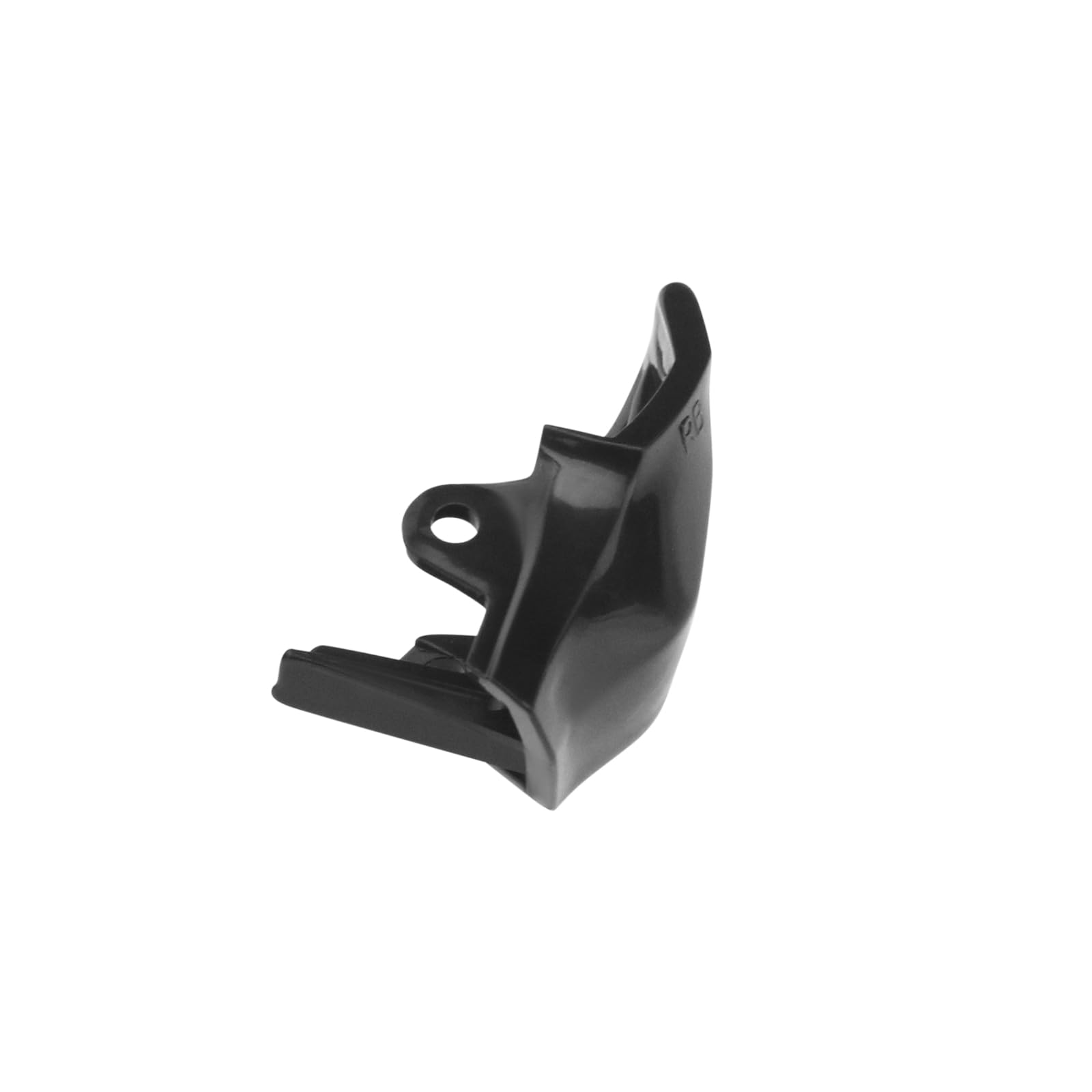 ECSiNG Juego de 4 pares de botones de control de consola de juegos LB RB, color negro, repuesto compatible con mandos inalámbricos Xbox One, modelo estándar 1537