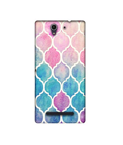 Image of Basic Case for Sony Xperia C3 Dual (Plastic Multicolor)