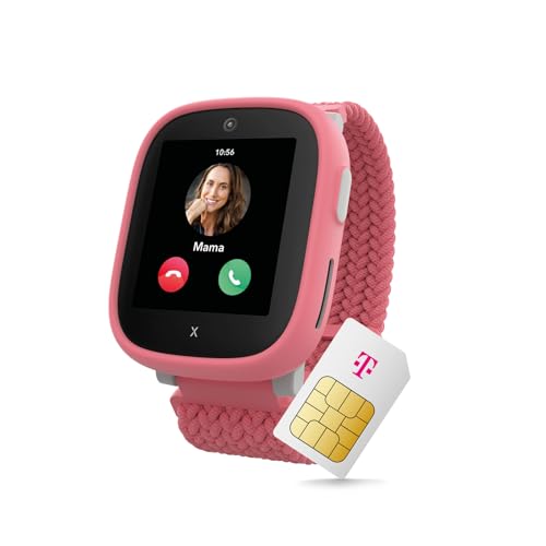 Xplora X6 Play Smartwatch Rosa für Kinder I mit GPS-Tracker & SOS-Taste I inkl. Mix & Match Wechselzubehör I Kids Watch mit Kamera & Schrittzähler I Telefonuhr inkl. Handy App für Eltern