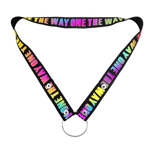 Men's Auxiliary Belt Chastity Lock Fixing Belt Elastic Elastic Gay Underwear Ring Chastity Belt Two Directions Colorful