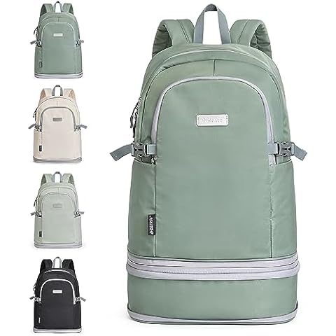 G4Free Waterproof Gym Backpack with Shoe Compartment Cover