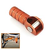 Color: naranja. QIDIAN - Pedal cilíndrico de repuesto para motocicleta KTM SX SXF SXS EXC EXCF EXCW XC XCF XCW XCFW MX SMC SMR