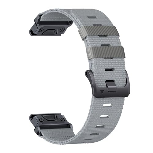 [KPQWEDB] QuickFit 22mm 26mm iCXgbv Fenix 8 6XPro 5XPlus/Epix Gen 2 7X Pro TACTIX DELTA Instinct 2X uXbgEHb`ohΉ(Grey,Fit 