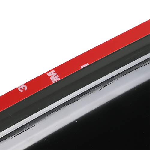 STARTSHIP RN110 Universal Rain Snow Guard Sun Roof Wind Deflector,1pcs 43" Tape-On Dark Smoke Auto Moonroof Window Visor Fit The Sunroof/Moonroof Which is Not Wider Than 41.8". by STARTSHIP - Image 9