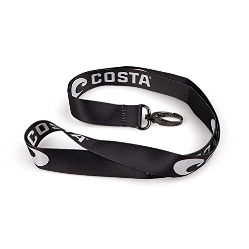 Costa Del Mar Logo Lanyard Black