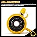 NEWTRY 20 ton Hydraulic Hollow Jack Cylinder 2’’ Stroke Porta Power Ram Industrial Lifting Jack Retract Automatically
