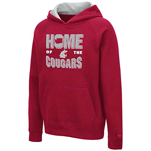 Colosseum Washington State Cougars Youth Pesto Pullover Hoodie - Youth - L (16-18)