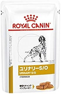 ［食事療法食］ロイヤルカナン ベテリナリーダイエット 犬用 ユリナリーS/O パウチ 100g×24コ