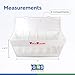 GMS VitaVault Vitamin & Pill Organizer - Medicine Cabinet Organizer with 6 Separate Large Compartments - Store up to 60 Days Worth of 6 Different Vitamins - Fits All Size Supplements - 1 pc