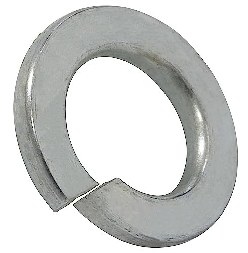 AERZETIX - C67564 - Lot de 100 Rondelles grower frein ressort DIN127 - pour boulon/vis M4 - en acier zingué - assemblage boulonnerie vis écrou serrage étanchéité fixation mécanique