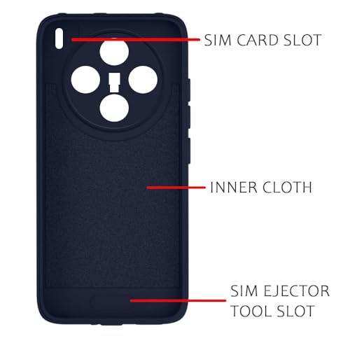 Image of Back Cover Vivo X200T 5G /X200s 5G | MagFit Ring Design (Non-Magnetic) | Shockproof Case | Anti-Slip Grip | Raised Camera Edges | Slim Protective Case for Vivo X200T 5G / X200s 5G (Steel Blue)