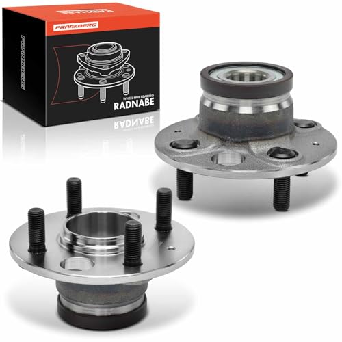 Image of Frankberg 2x wheel hub Rear left Right with ABS sensor ring 42200SELG01